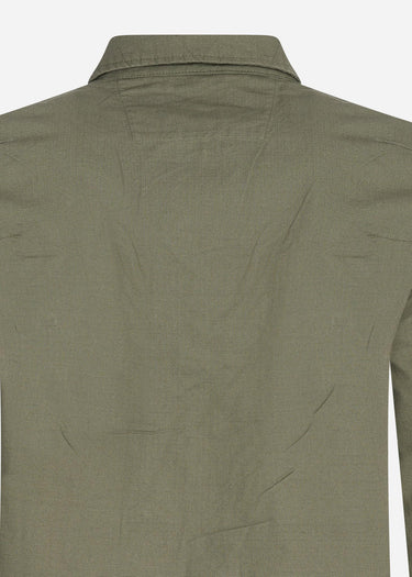 Marshall Artist Overshirts Cotton ripstop overshirt - khaki