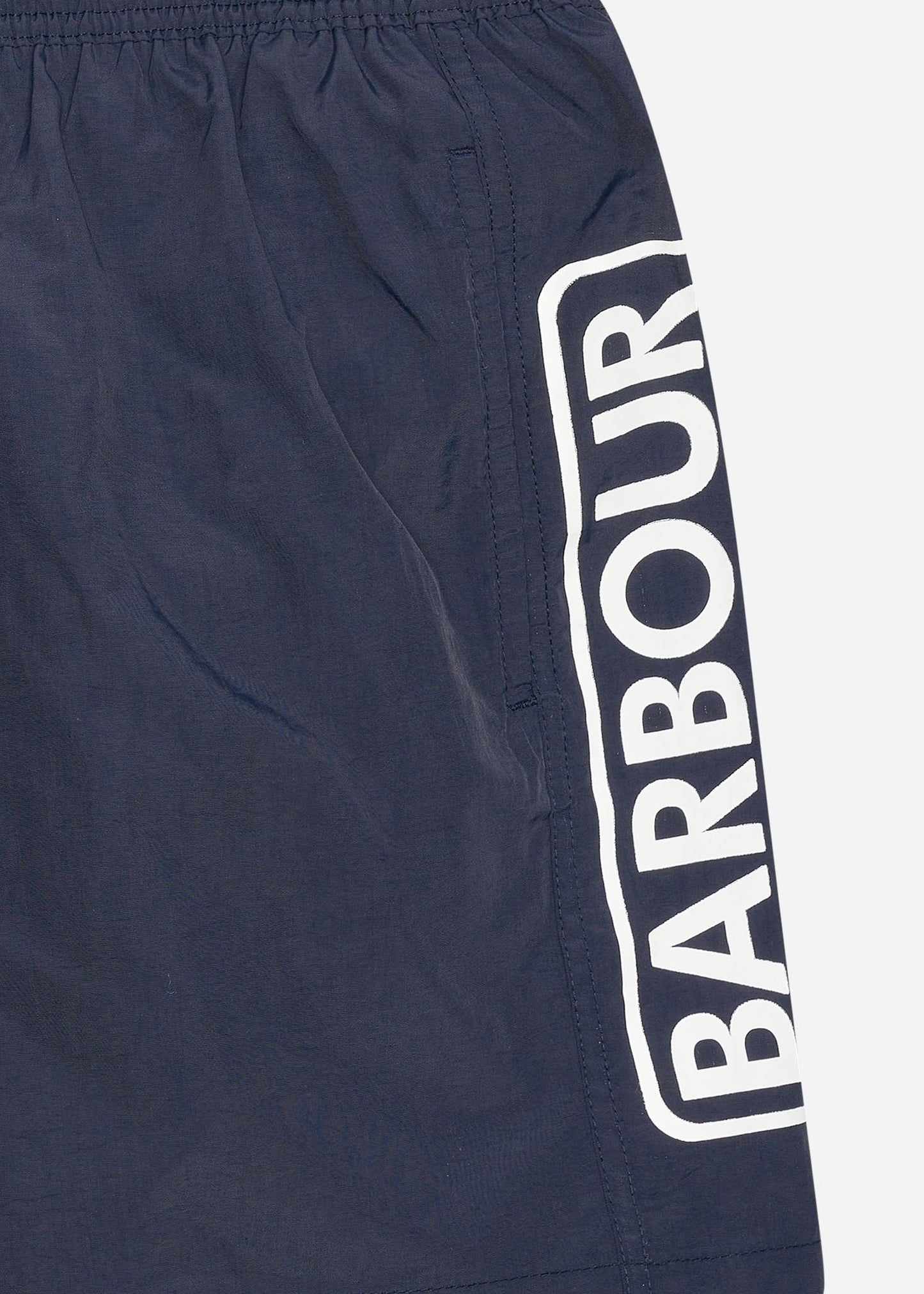 Barbour International Zwembroeken  Large logo swim short- international navy 