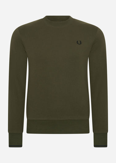 Fred Perry Truien Crew neck sweatshirt - hunting green