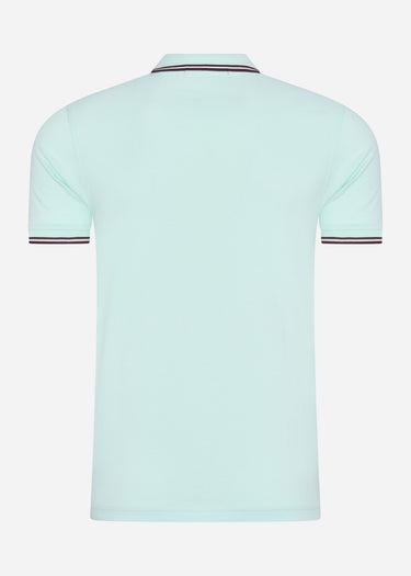 Fred Perry Polo's Twin tipped fred perry shirt - brighton blue aubergine mahogany