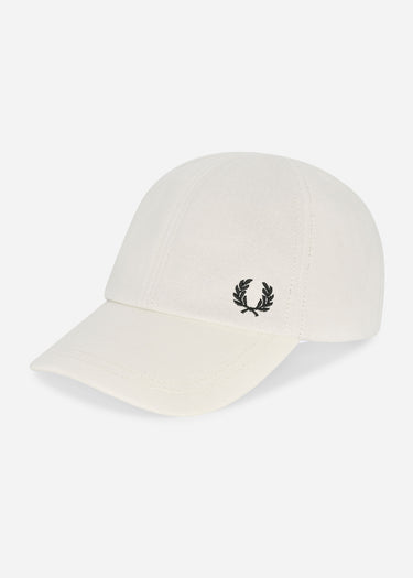 Fred Perry Petten Pique classic cap - ecru