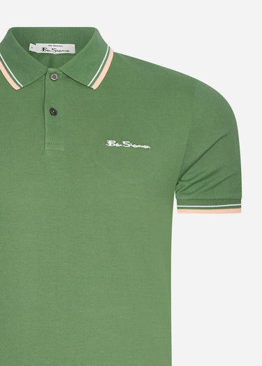 Ben Sherman Polo's Signature polo - rich fern