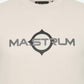 MA.Strum T-shirts  SS logo print tee - aluminium 