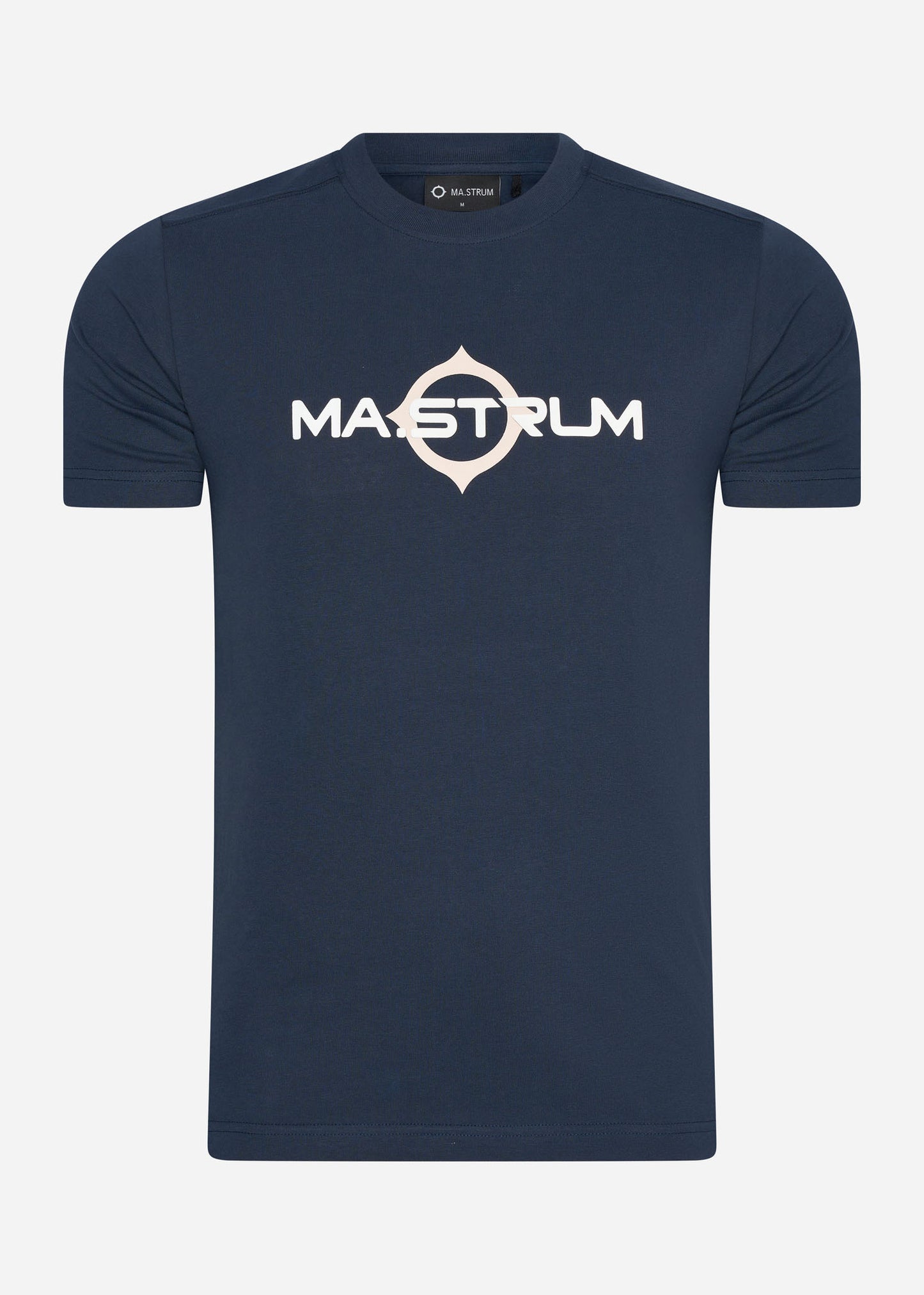 MA.Strum T-shirts  SS logo print tee - ink navy 