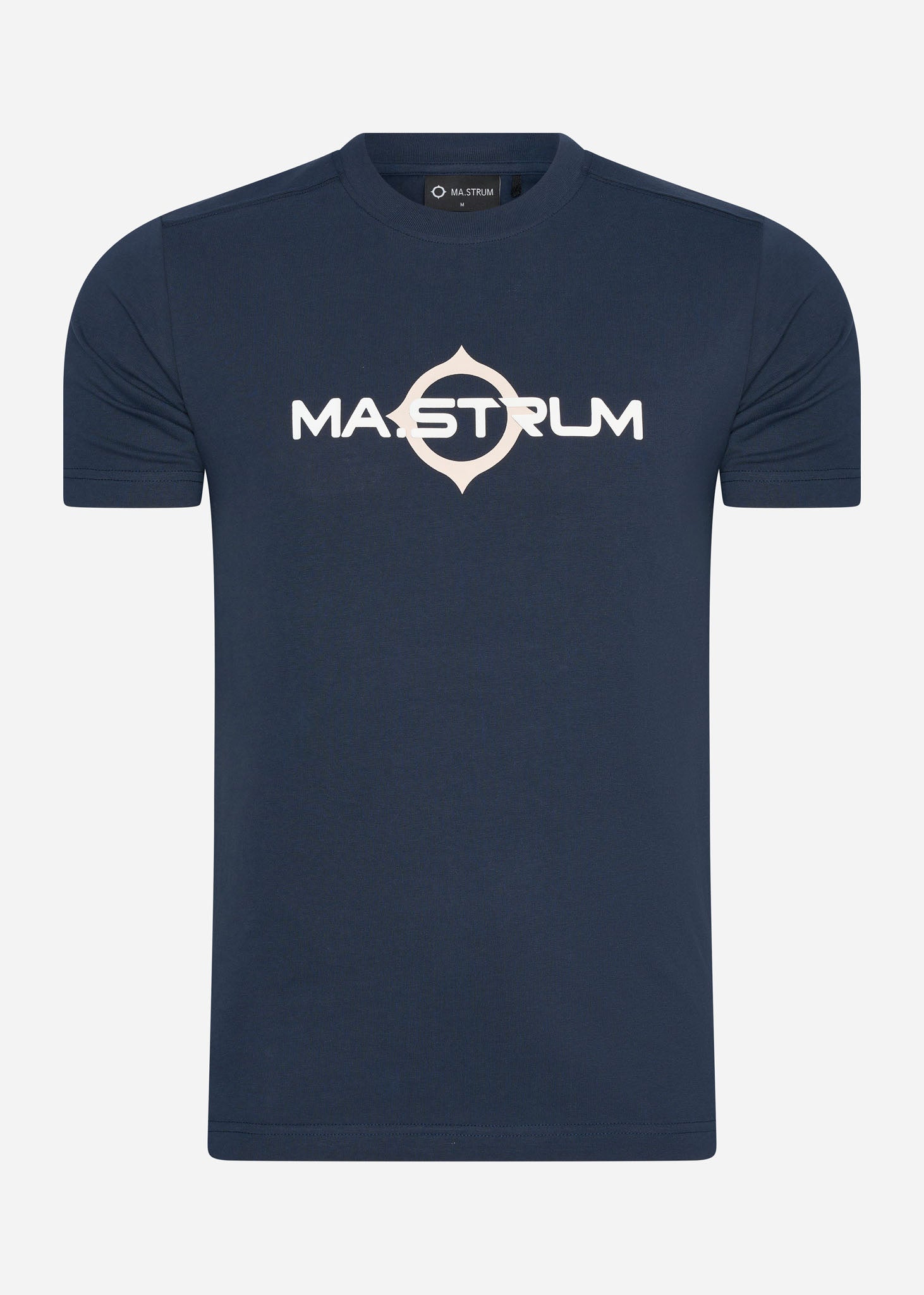 MA.Strum T-shirts  SS logo print tee - ink navy 