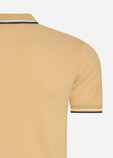 Fred Perry Polo's Twin tipped fred perry shirt - desert