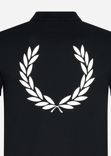 Fred Perry Polo's Badge polo shirt - black