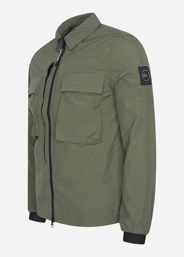 Marshall Artist Overshirts Forte polyamide overshirt - khaki