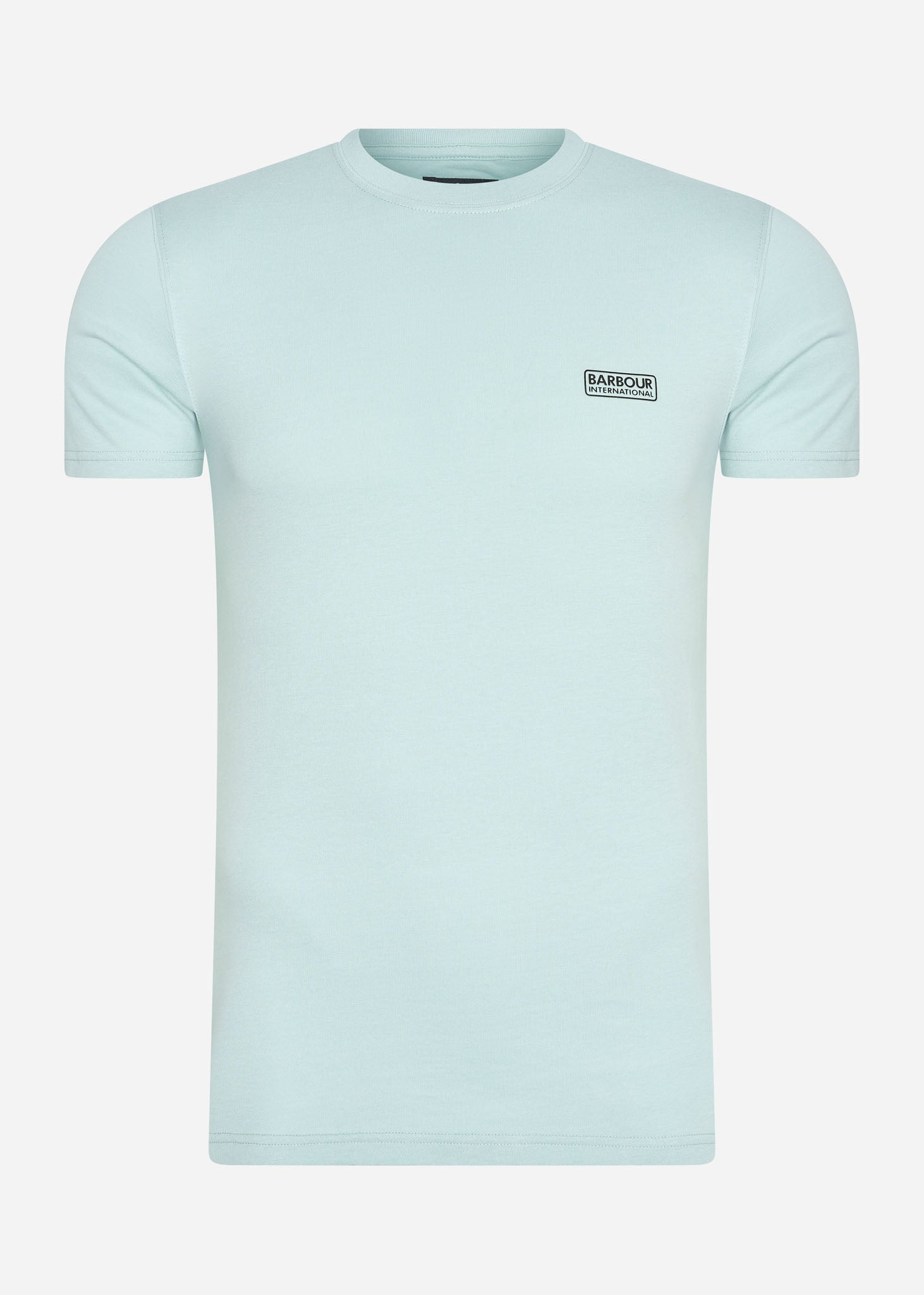 Barbour International T-shirts  Small logo tee - pastel spruce 