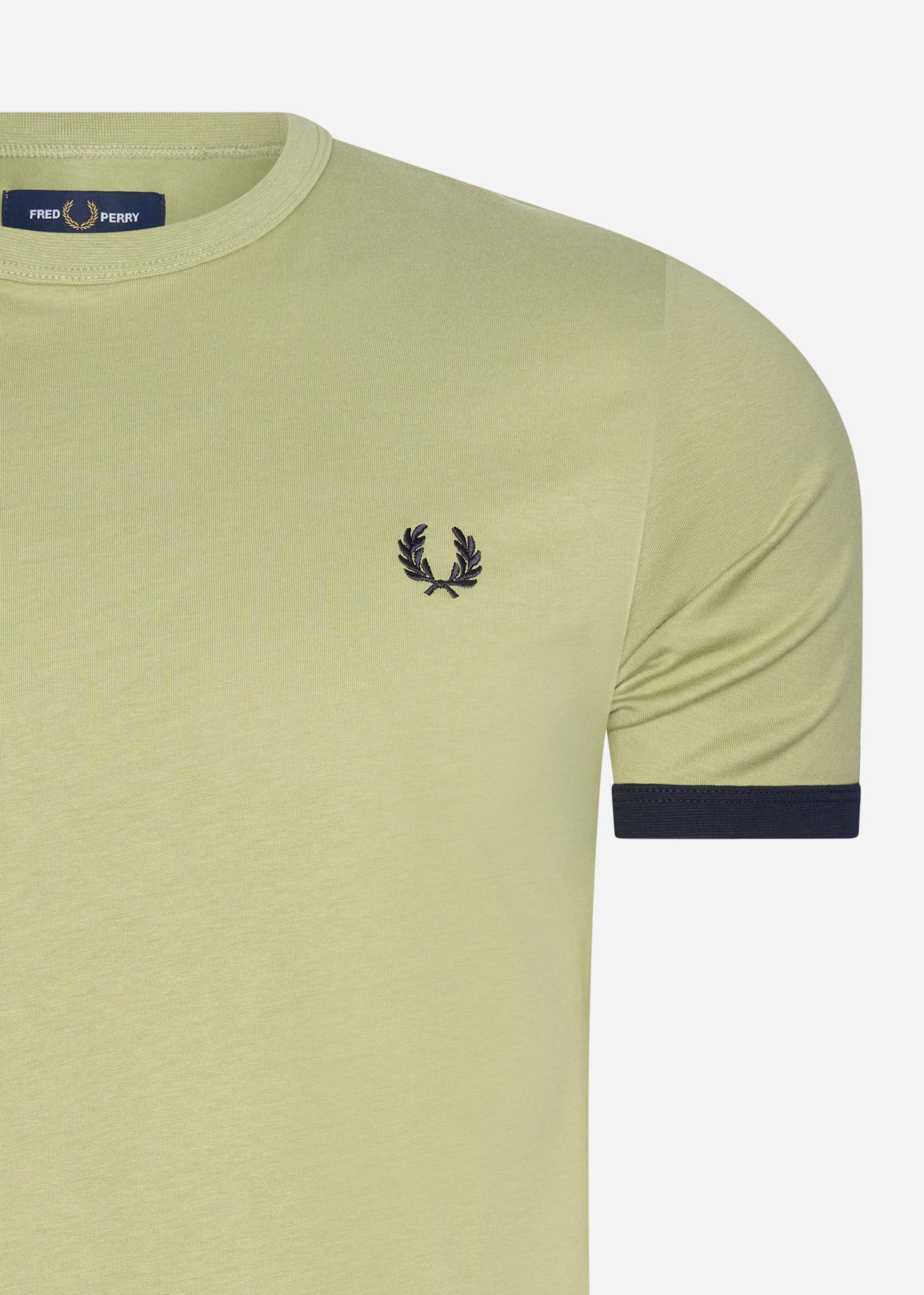 Fred Perry T-shirts  Ringer t-shirt - sage green 