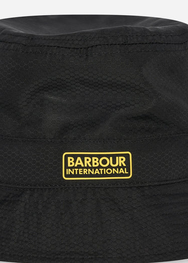 Barbour International Bucket Hats Impeller sports hat - black