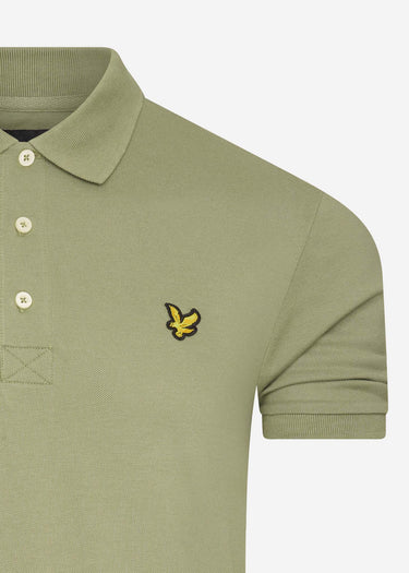 Lyle & Scott Polo's Plain polo shirt - moss