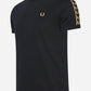 Fred Perry T-shirts  Gold taped ringer t-shirt - black 