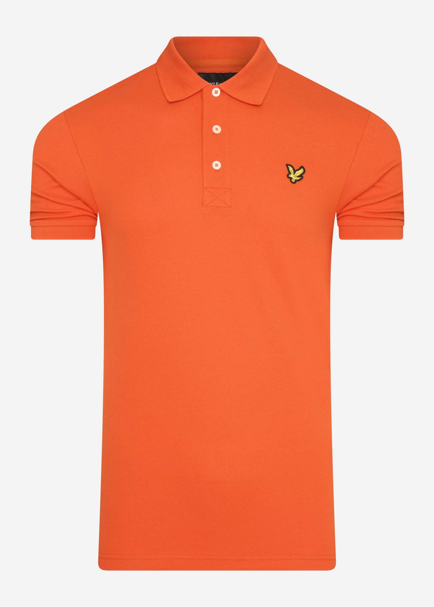 Lyle & Scott Polo's  Plain polo shirt - burnt orange 