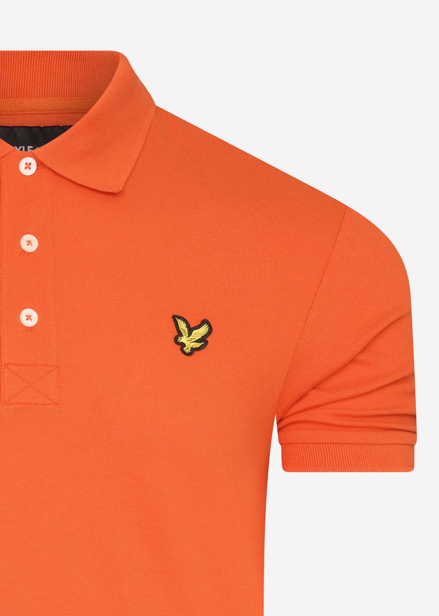 Lyle & Scott Polo's  Plain polo shirt - burnt orange 