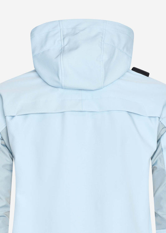 MA.Strum Jassen  Softshell hooded jacket - illusion blue 