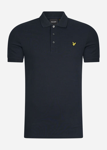Lyle & Scott Polo's Plain polo shirt - dark navy