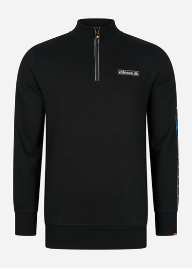 Ellesse Truien Chimenco half zip track top - black