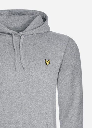 Lyle & Scott Hoodies Pullover hoodie - mid grey marl