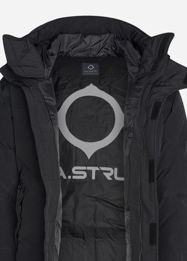 MA.Strum Jassen Long down coat - jet black