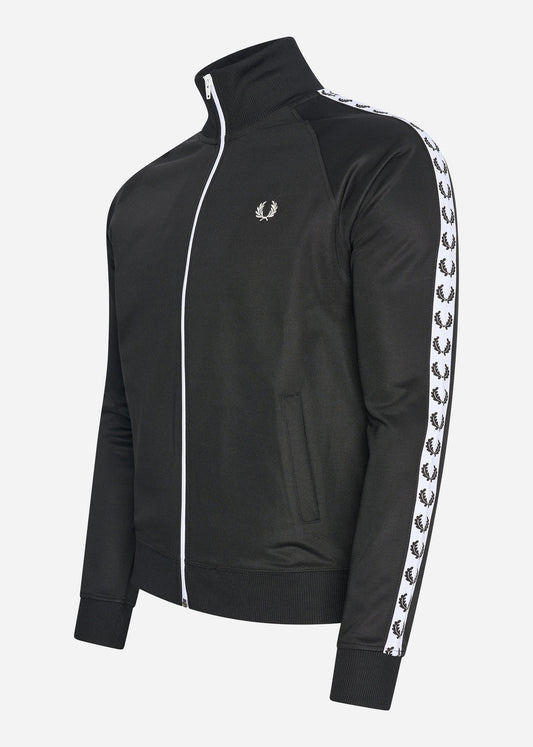 Fred Perry Vesten  Taped track jacket - black 