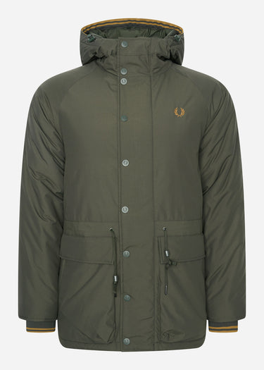 Fred Perry Jassen Padded zip-through jacket - hunting green