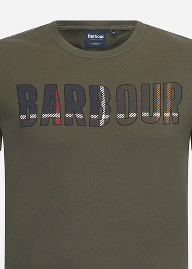 Barbour T-shirts Wallace tee - forest