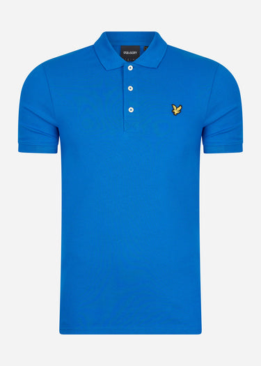 Lyle & Scott Polo's Plain polo shirt - bright blue