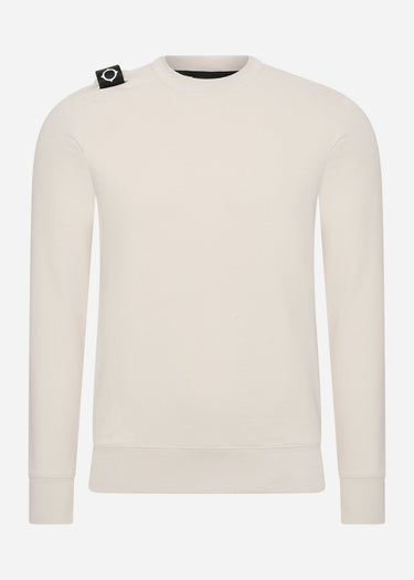 MA.Strum Truien Core crew sweat - aluminium