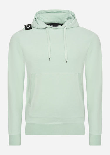 MA.Strum Hoodies Core overhead hoody - mist green