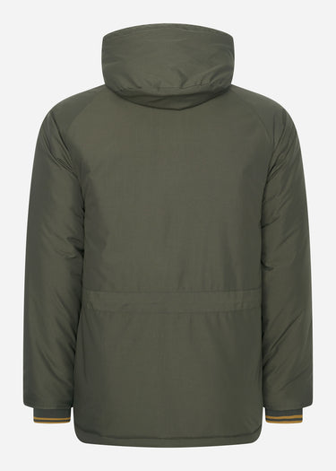 Fred Perry Jassen Padded zip-through jacket - hunting green