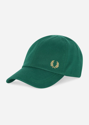 Fred Perry Petten Pique classic cap - ivy
