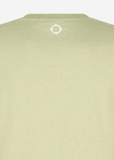 MA.Strum T-shirts MA.Strum chest print tee - tea
