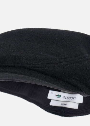 Lacoste Petten Flat cap - black