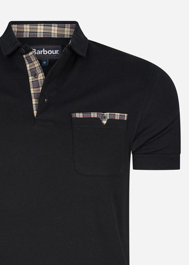 Barbour Polo's Corpatch polo - black