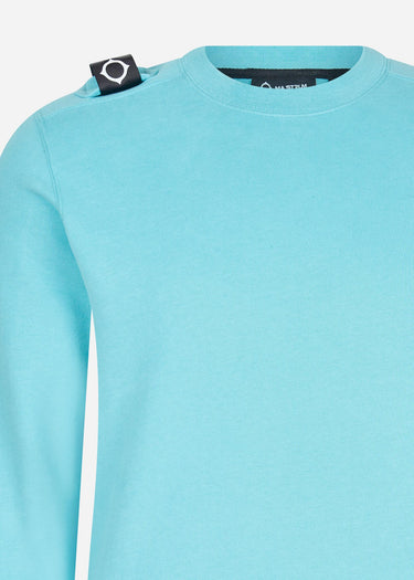 MA.Strum Truien Core crew sweat - sea blue