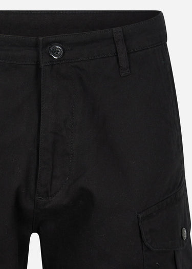 MA.Strum Korte Broeken Cargo short - jet black