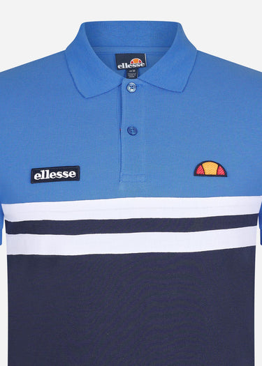 Ellesse Polo's Muccio polo - blue navy white