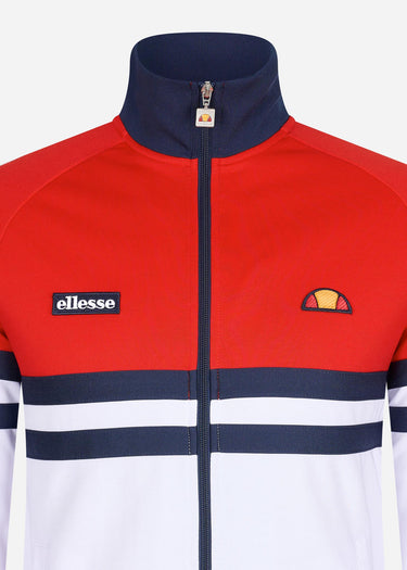 Ellesse Vesten Rimini track top - red white navy