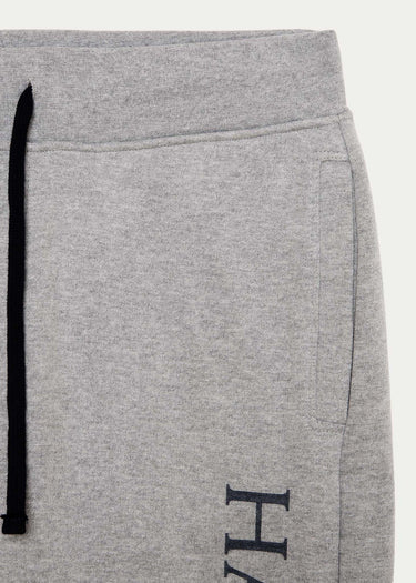 Hackett London Broeken Terry logo joggers - light grey marl