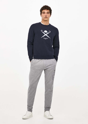 Hackett London Truien Logo sweatshirt - navy