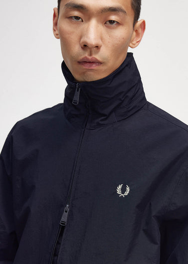 Fred Perry Jassen Patch pocket zip through jacket - navy