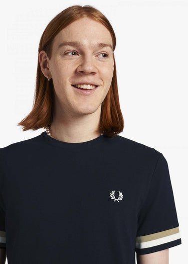 Fred Perry T-shirts Pique t-shirt - navy
