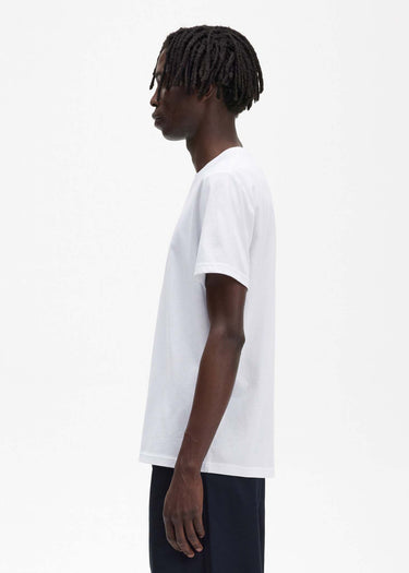 Fred Perry T-shirts Reflective laurel wreath t-shirt - white