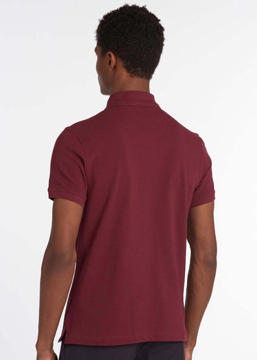 Barbour Polo's Barbour tartan pique polo - ruby