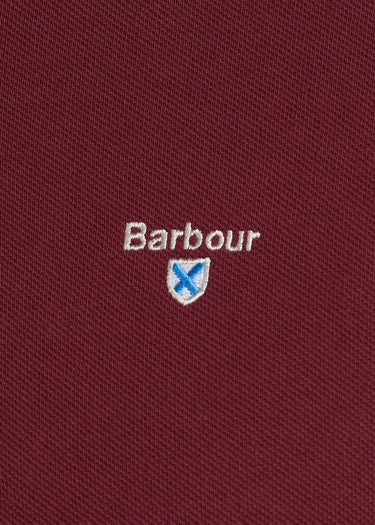 Barbour Polo's Barbour tartan pique polo - ruby