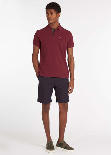 Barbour Polo's Barbour tartan pique polo - ruby