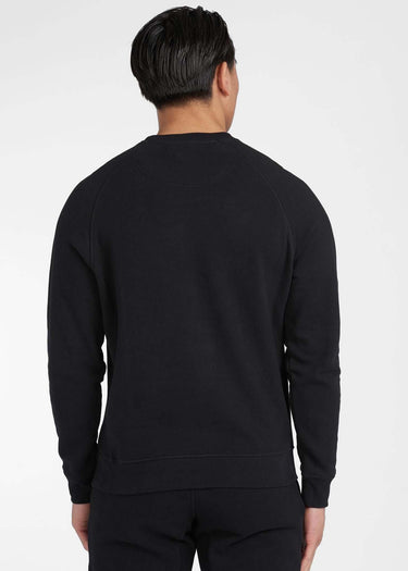 Barbour International Truien Essential crew neck sweat - black