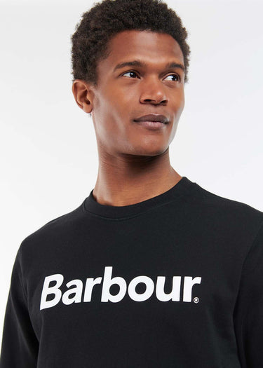 Barbour Truien Logo crew - black