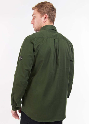 Barbour International Overshirts Graphite overshirt - kombu green